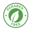 
Paraben Free
